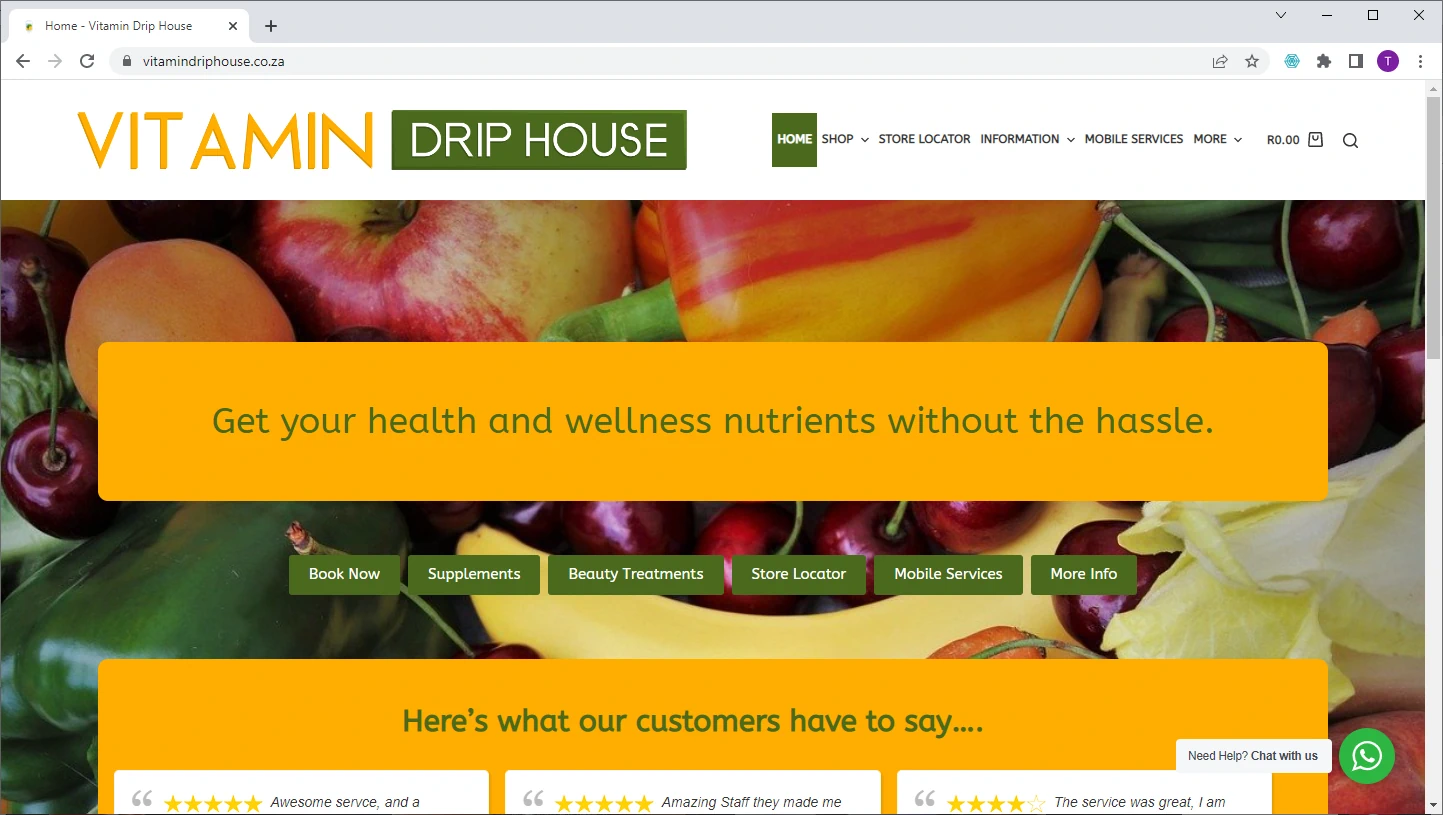 Vitamin Drip House Screenshot